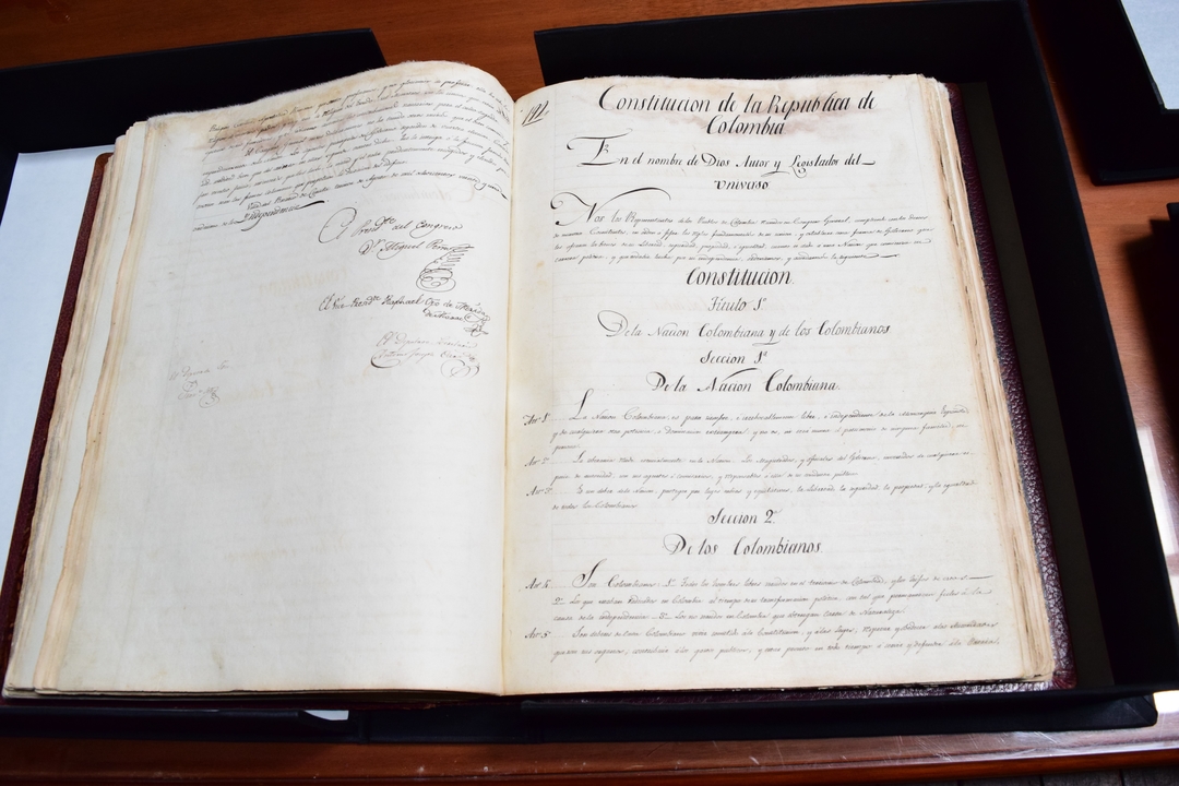 Actas Del Congreso y La Constitución de Cúcuta De 1821