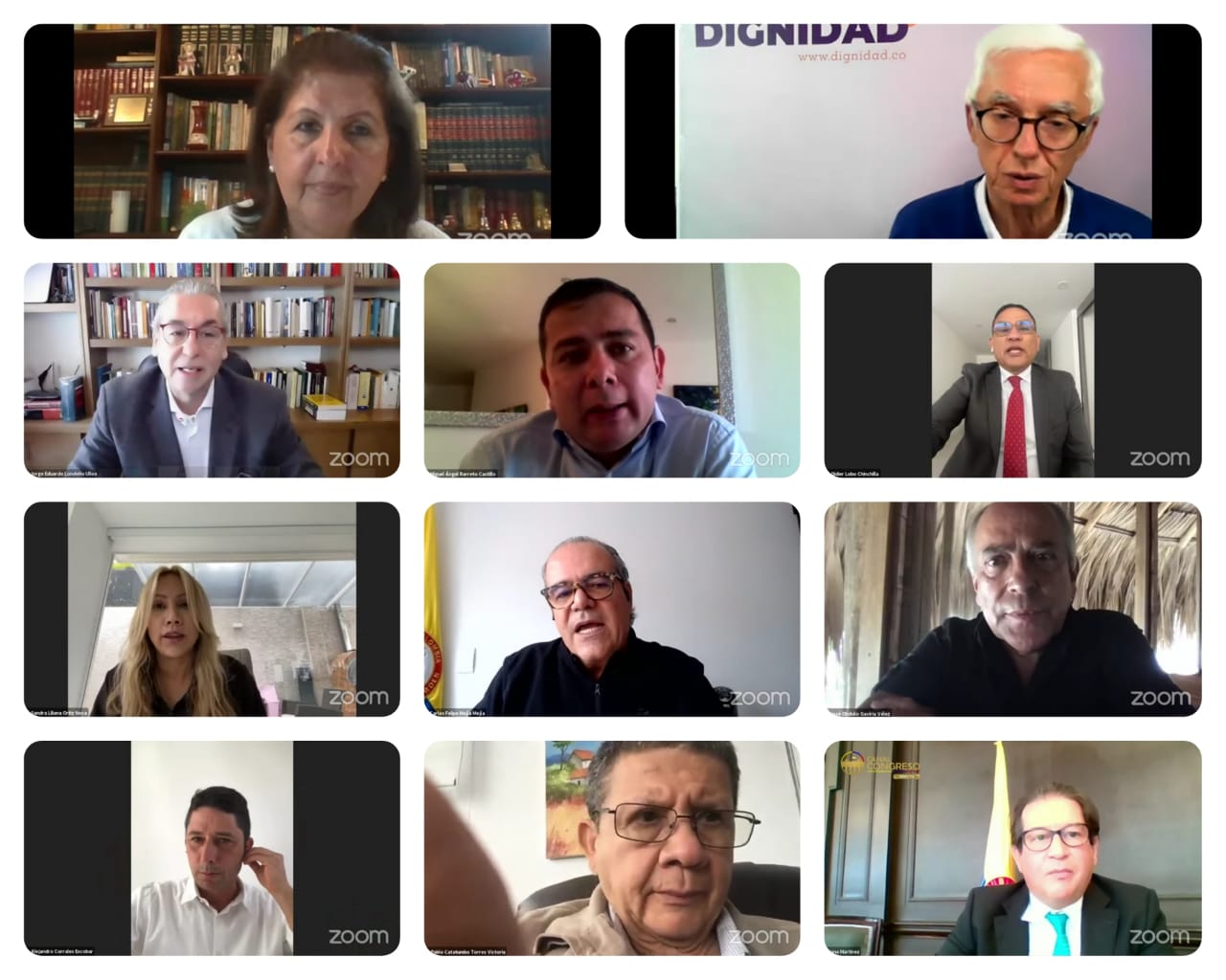 Collage debate agro abril 6