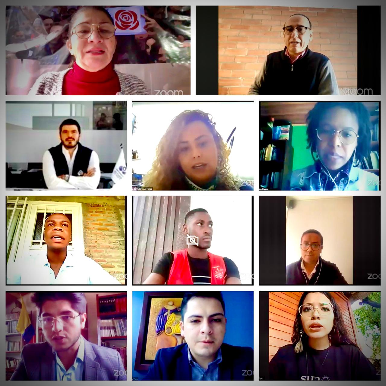 Collage audiencia juvenicidios