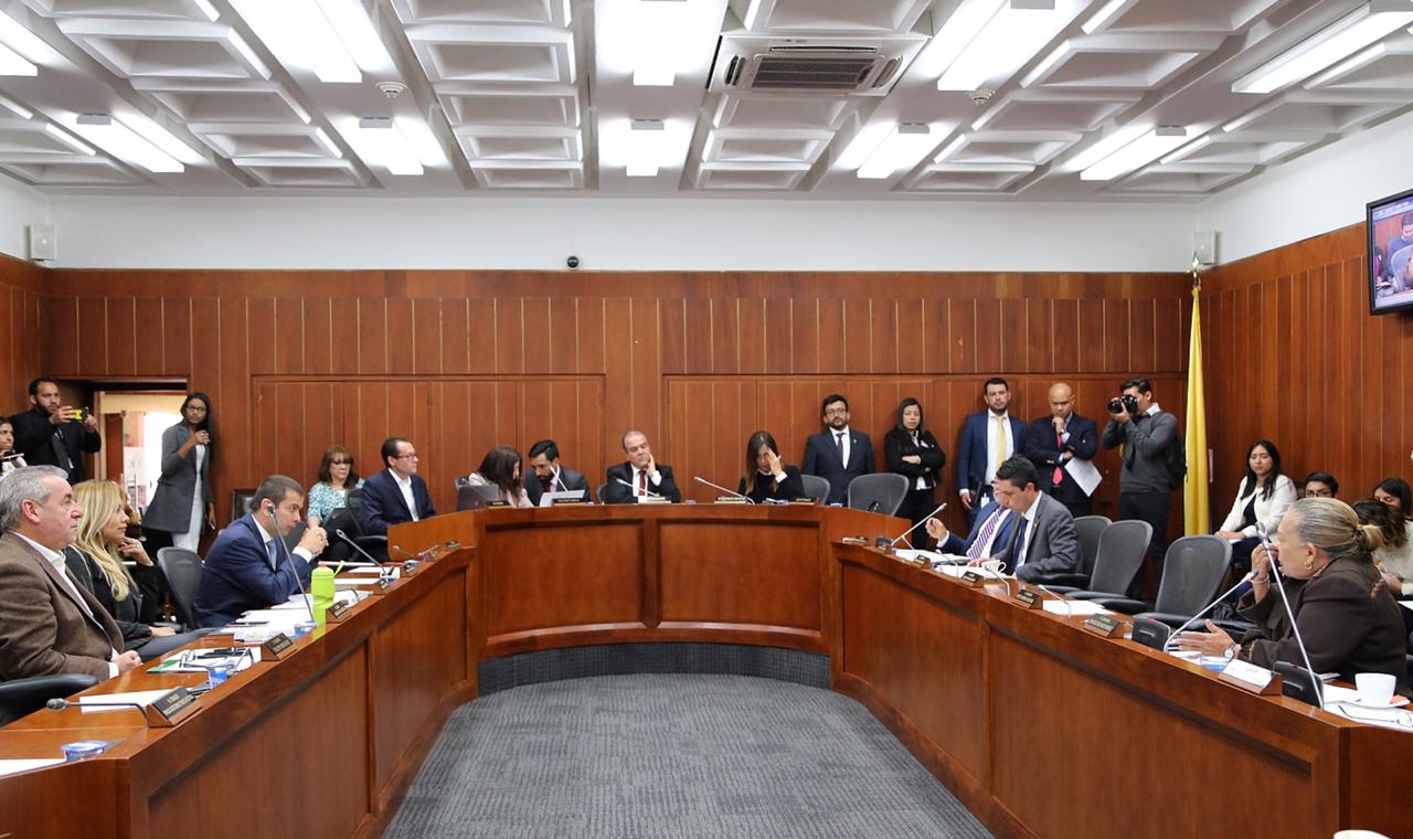 Sesión de la Comisión Quinta.