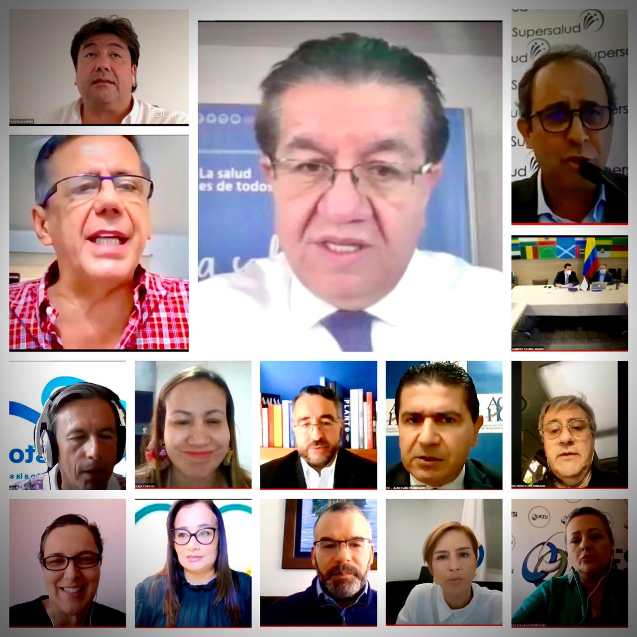 Collage audiencia salud