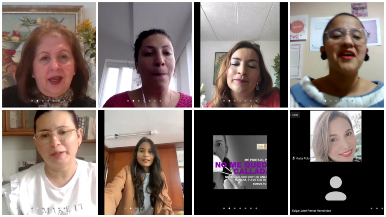 Reunión virtual de la Comisión de la Mujer con periodistas