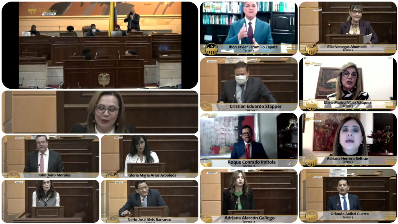 Collage candidatos a magistrados