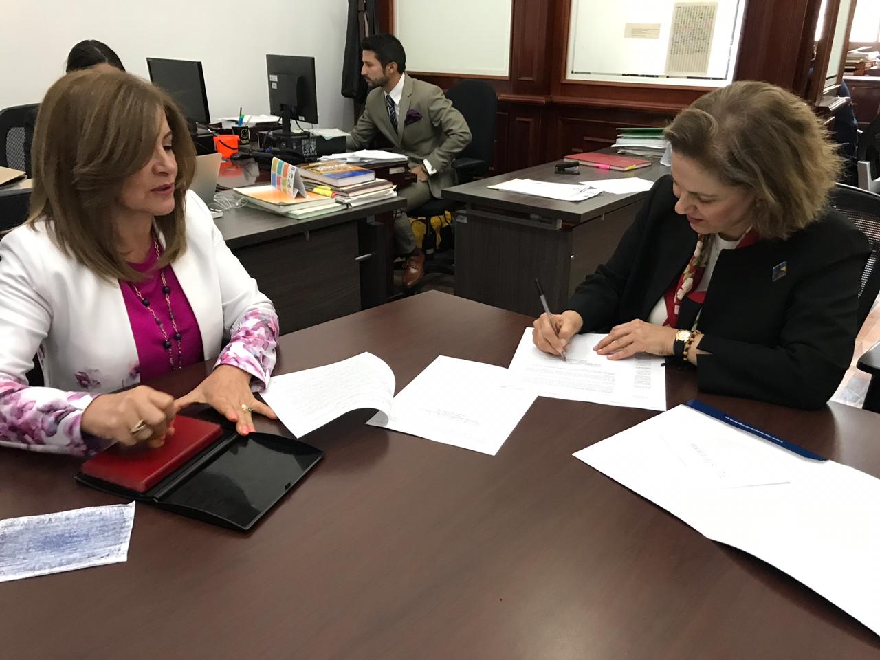 Senadora María del Rosario Guerra al radicar el citado proyecto de ley.