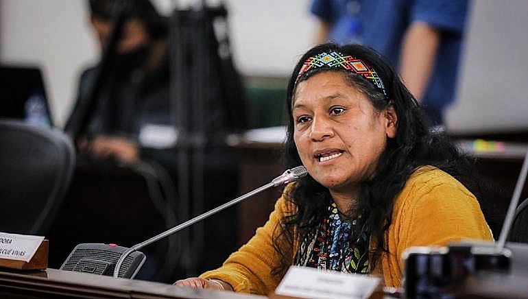 Comisión de Derechos Humanos del Senado rechaza atentado contra la senadora Aida Quilcué